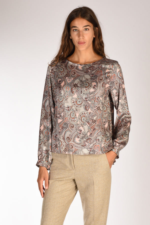 Robert Friedman Camicia Stampata Rosa/multicolor Donna