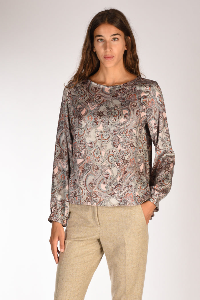 Robert Friedman Camicia Stampata Rosa/multicolor Donna - 1