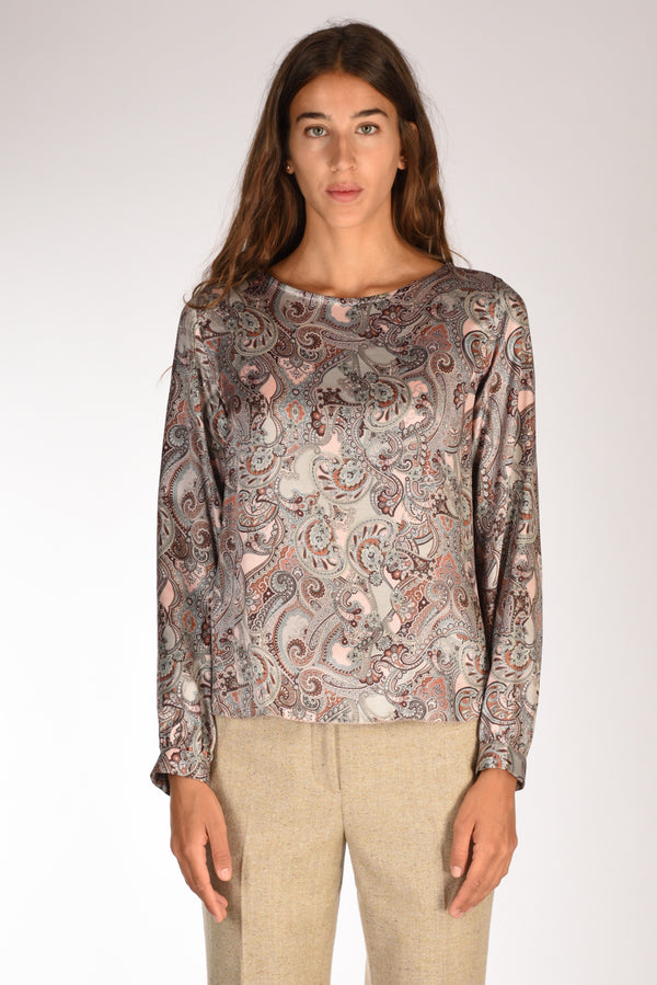 Robert Friedman Camicia Stampata Rosa/multicolor Donna-2