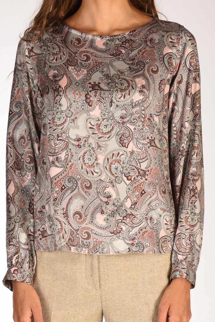 Robert Friedman Camicia Stampata Rosa/multicolor Donna - 3