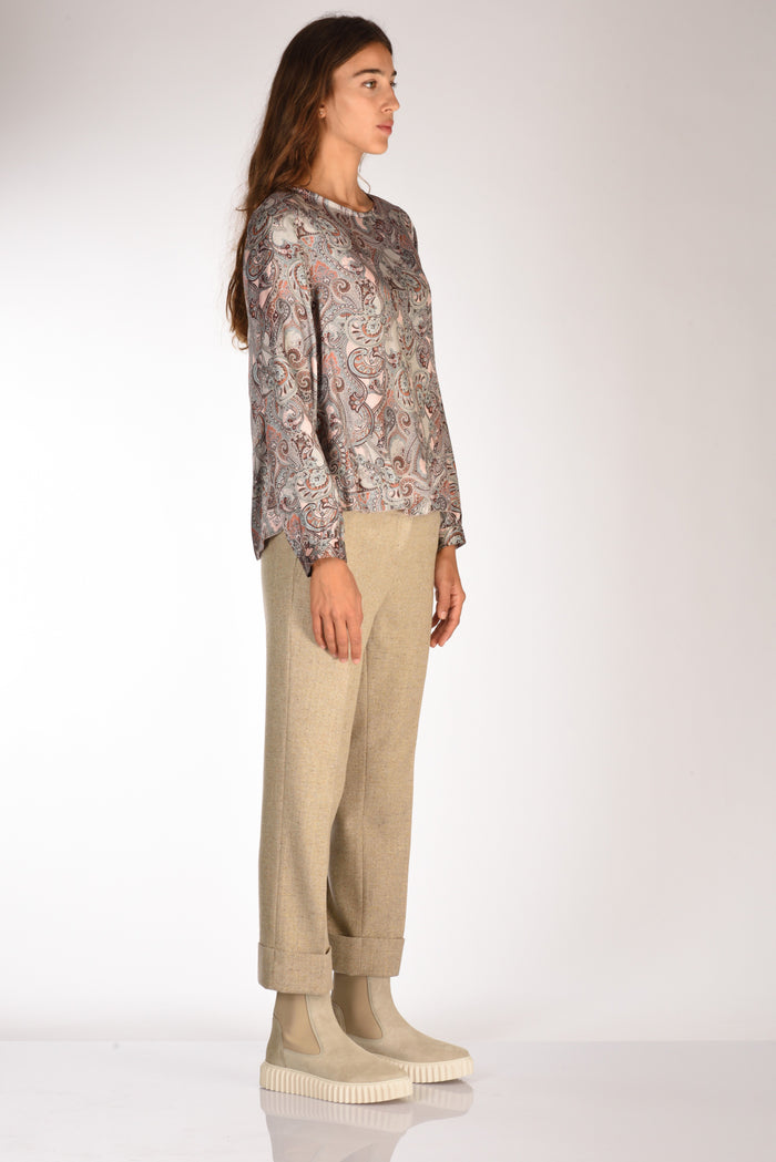 Robert Friedman Camicia Stampata Rosa/multicolor Donna - 4