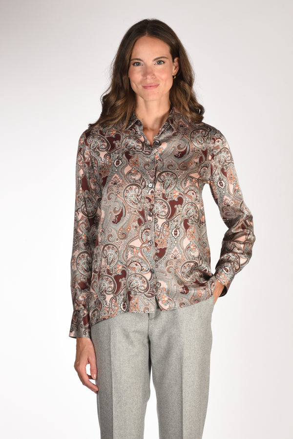 Robert Friedman Camicia Stampata Rosa/multicolor Donna