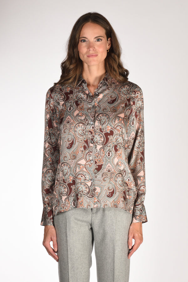 Robert Friedman Camicia Stampata Rosa/multicolor Donna-2