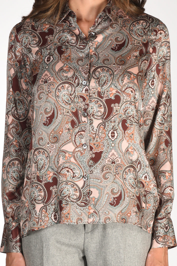 Robert Friedman Camicia Stampata Rosa/multicolor Donna - 3