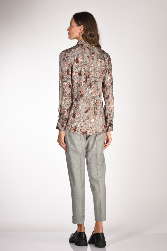 Robert Friedman Camicia Stampata Rosa/multicolor Donna - 5