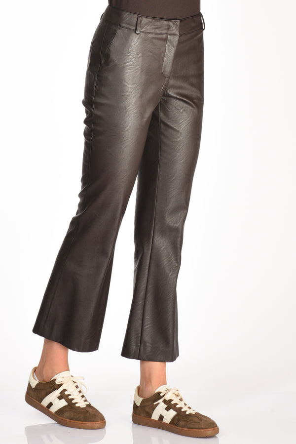 Kiltie Pantalone Florette Marrone Donna