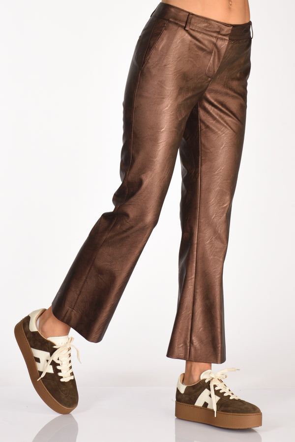 Kiltie Pantalone Florette Bronzo Donna
