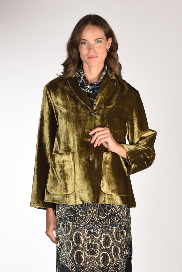 Kiltie Giacca Petra Verde Donna