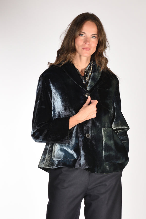 Kiltie Giacca Petra Blu Donna