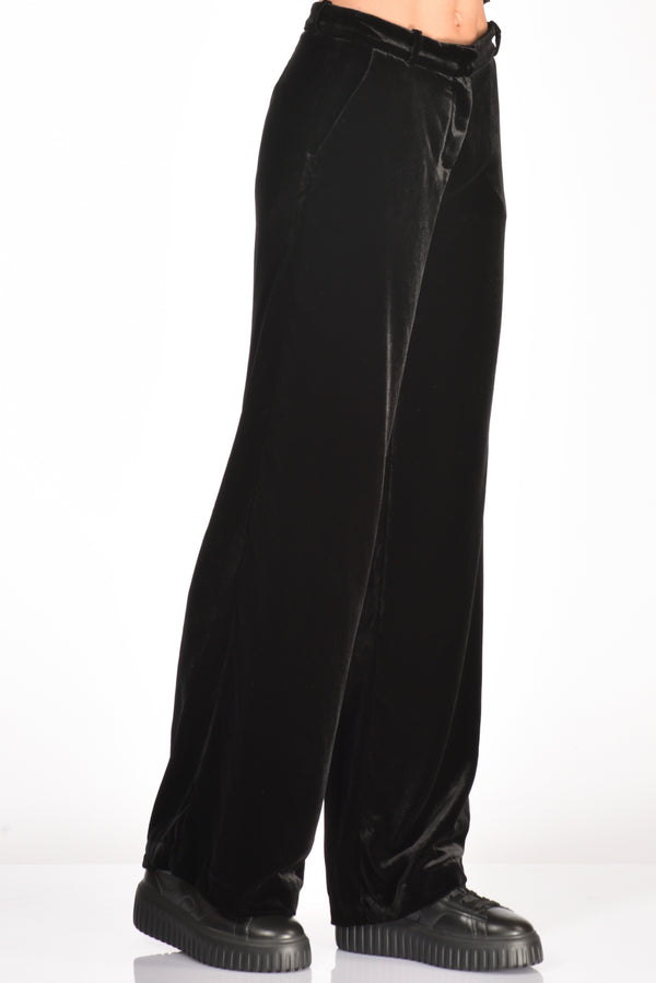 Kiltie Pantalone Andrea Nero Donna