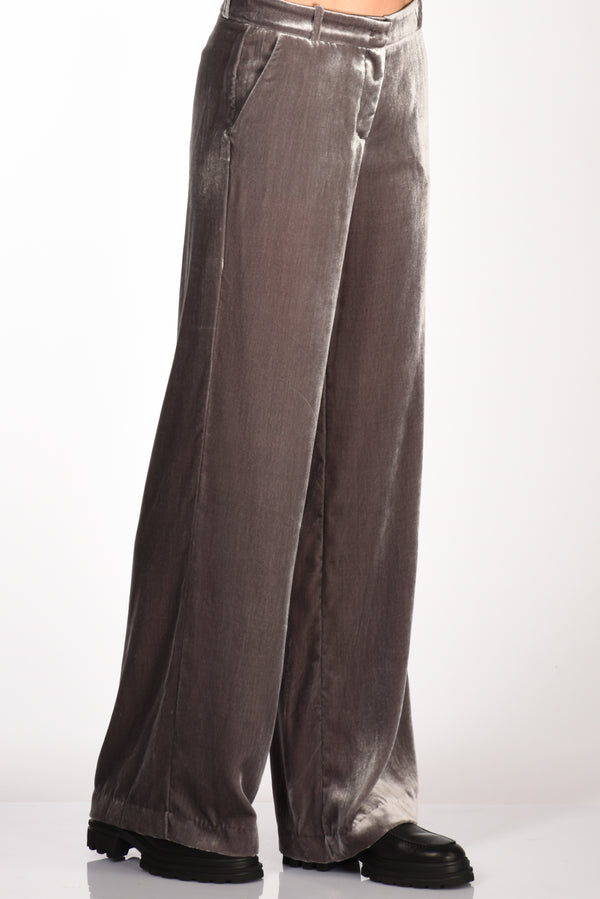 Kiltie Pantalone Andrea Grigio Chiaro Donna