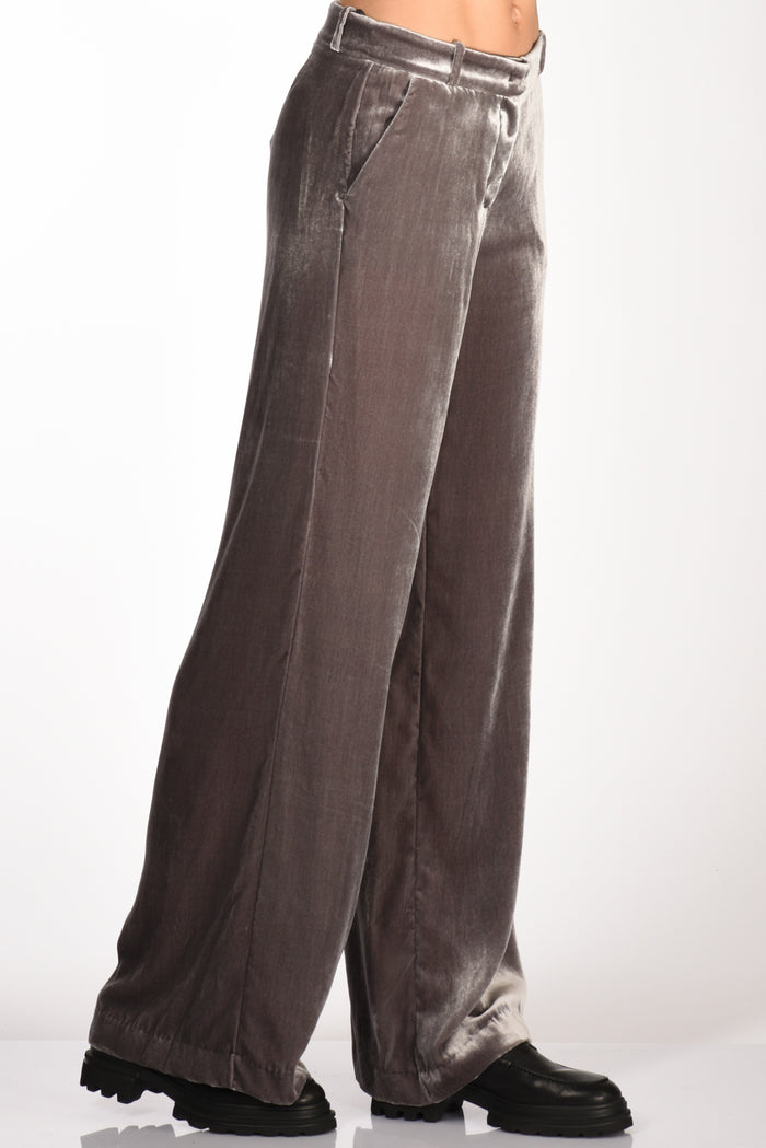 Kiltie Pantalone Andrea Grigio Chiaro Donna - 5