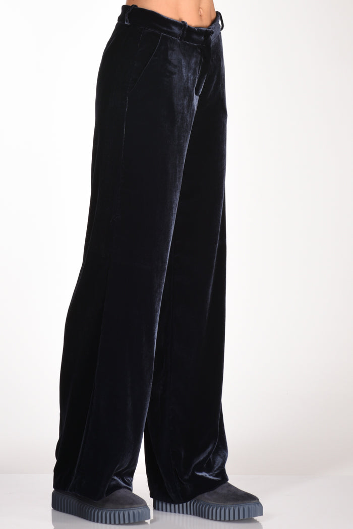 Kiltie Pantalone Andrea Blu Donna - 1