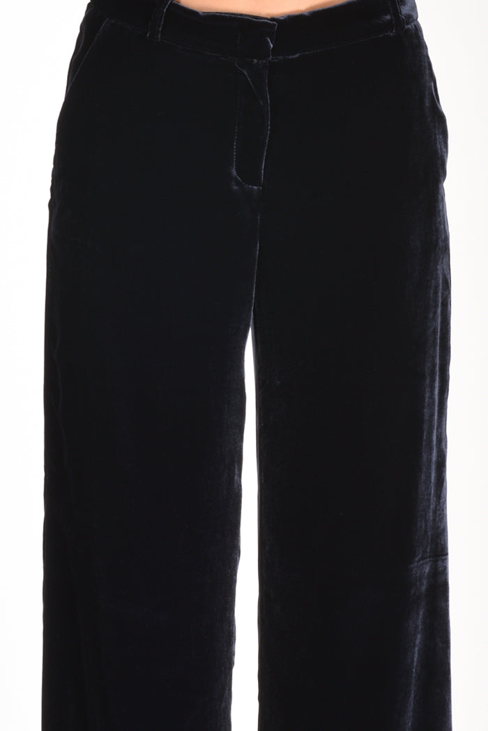 Kiltie Pantalone Andrea Blu Donna - 4