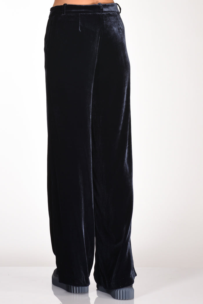 Kiltie Pantalone Andrea Blu Donna - 6