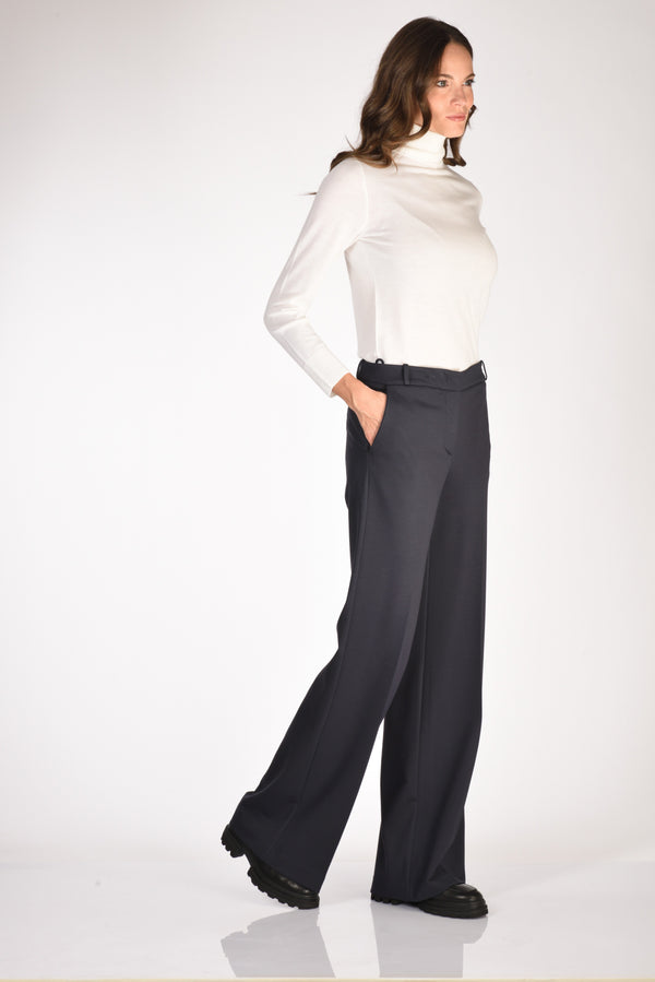 Kiltie Pantalone Andrea Blu Donna-2
