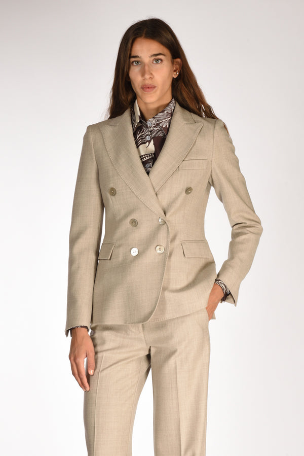 Kiltie Giacca Lauren Beige Donna