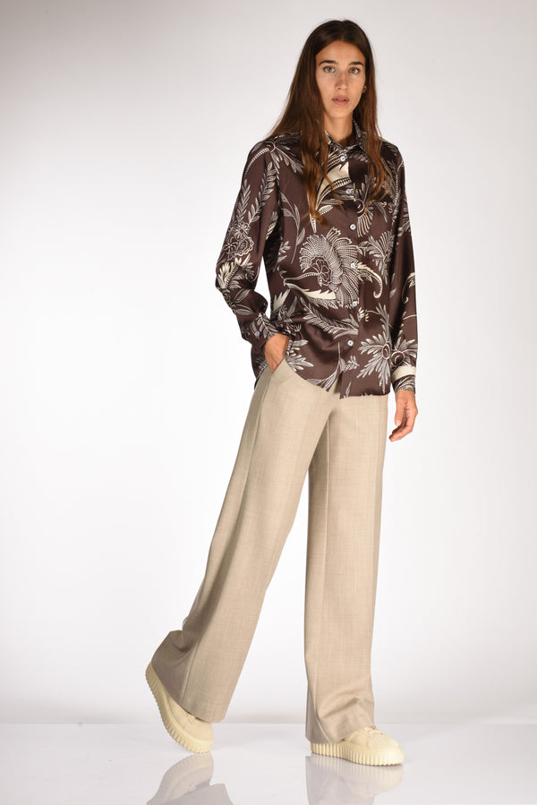 Kiltie Pantalone Andrea Beige Donna-2