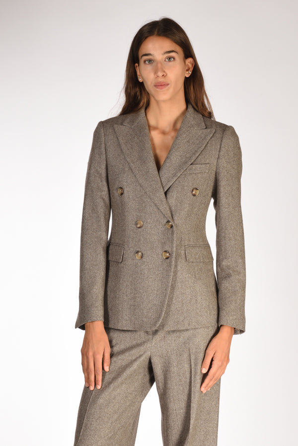 Kiltie Giacca Lauren Grigio/marrone Donna