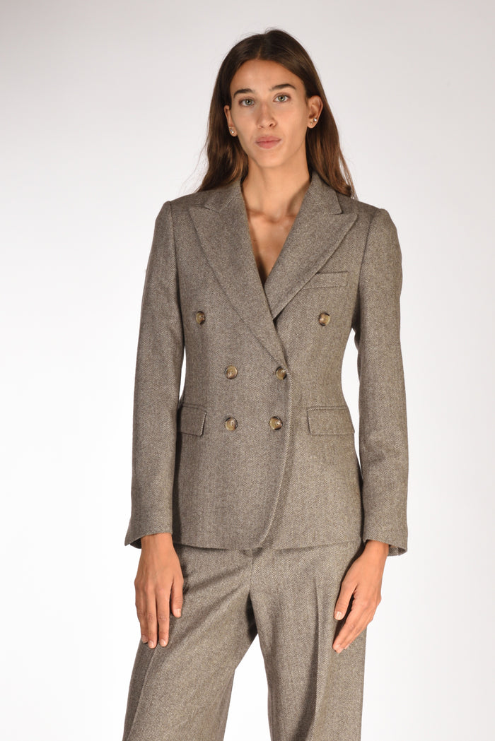 Kiltie Giacca Lauren Grigio/marrone Donna - 1