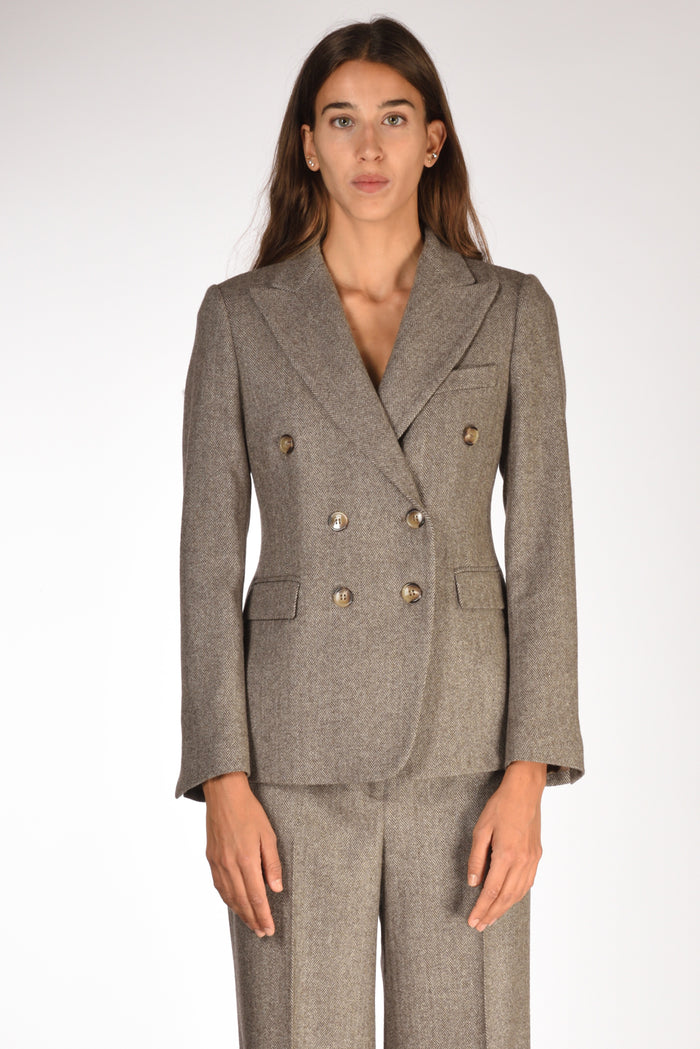 Kiltie Giacca Lauren Grigio/marrone Donna - 2