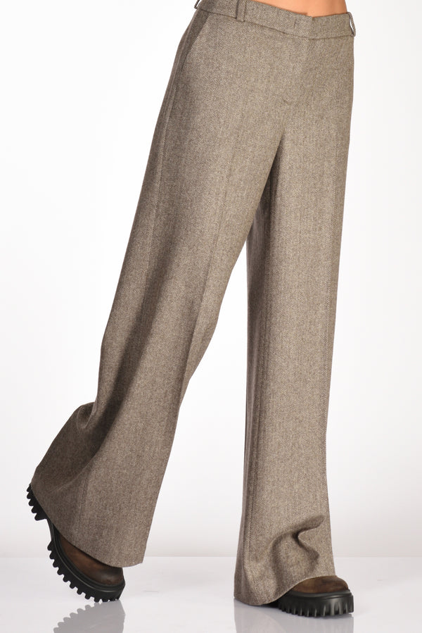 Kiltie Pantalone Andrea Grigio/marrone Donna