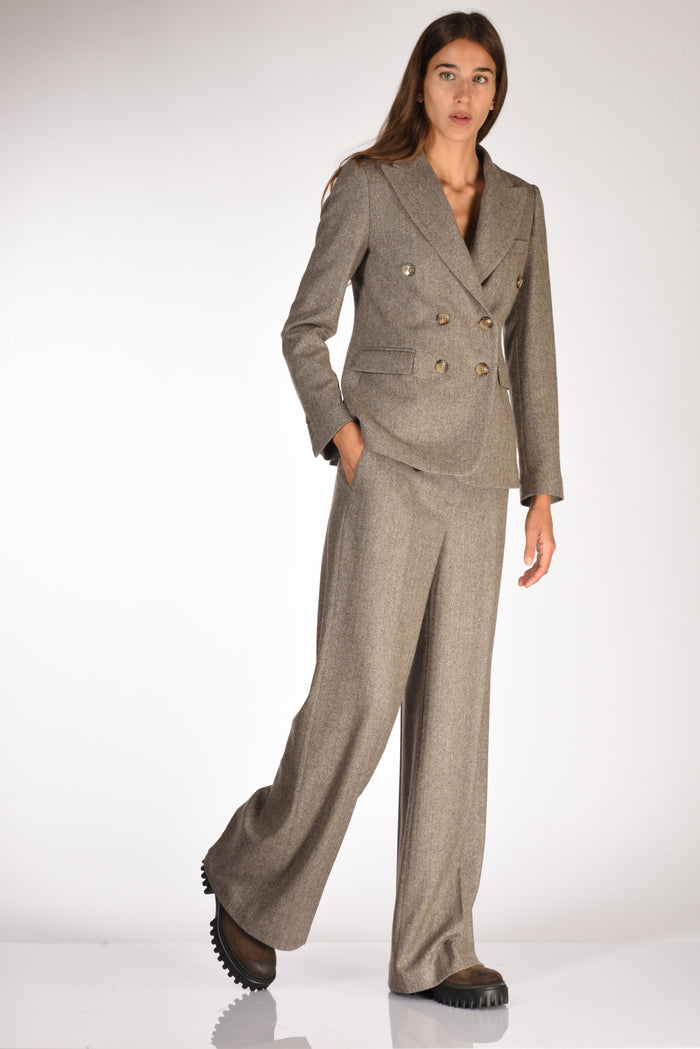 Kiltie Pantalone Andrea Grigio/marrone Donna - 2