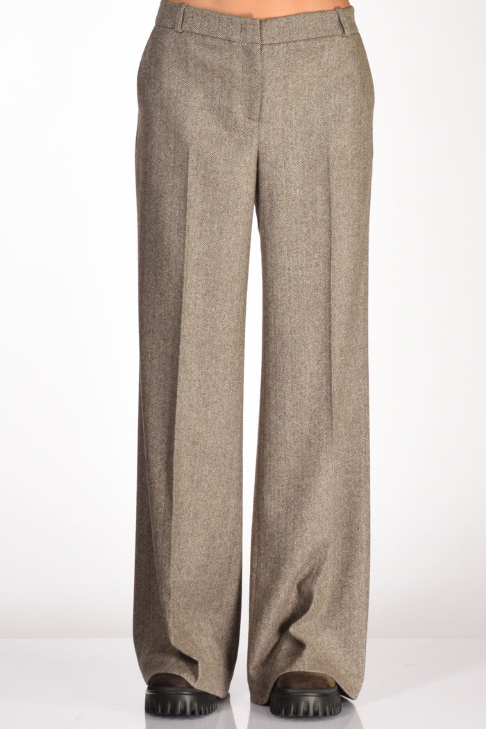 Kiltie Pantalone Andrea Grigio/marrone Donna - 3