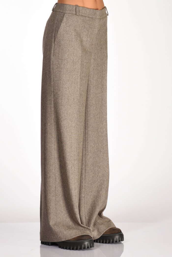 Kiltie Pantalone Andrea Grigio/marrone Donna - 4
