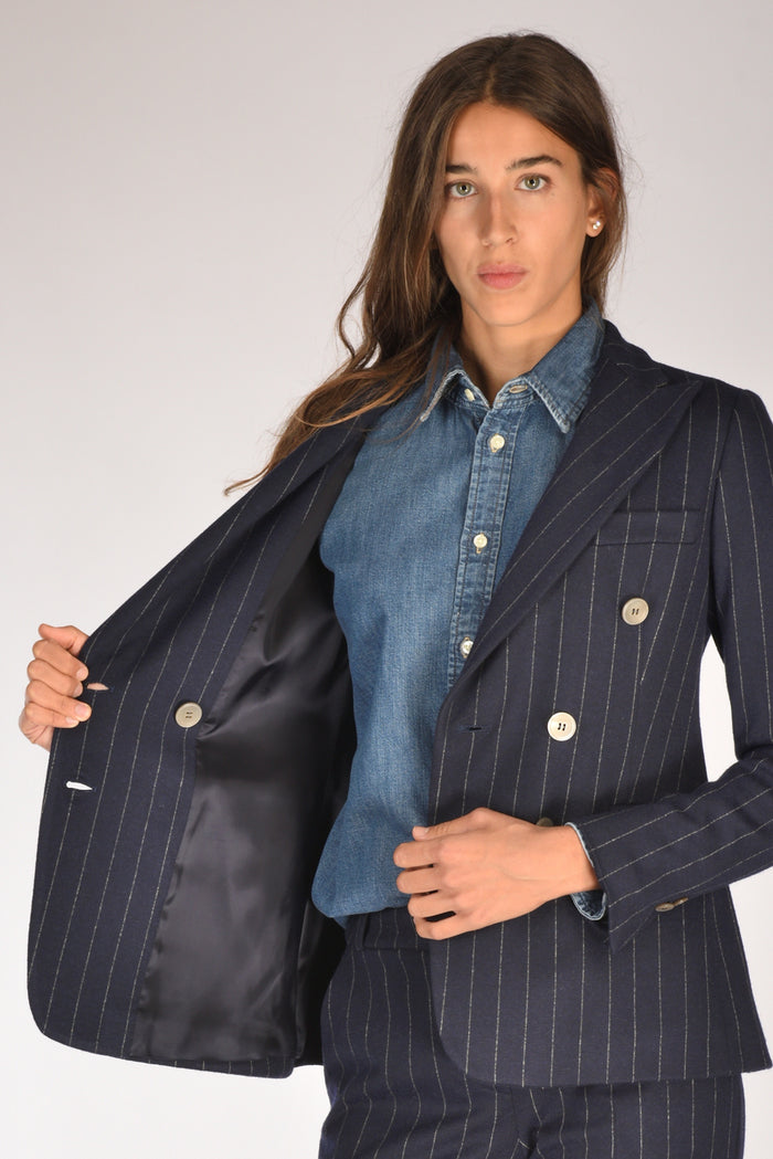 Kiltie Giacca Lauren Blu Donna - 6