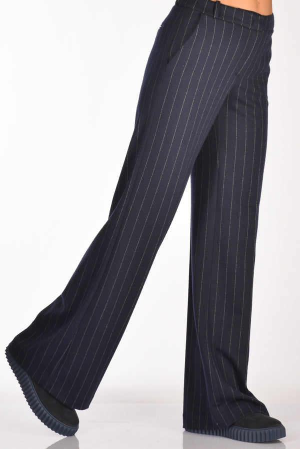 Kiltie Pantalone Andrea Blu Donna