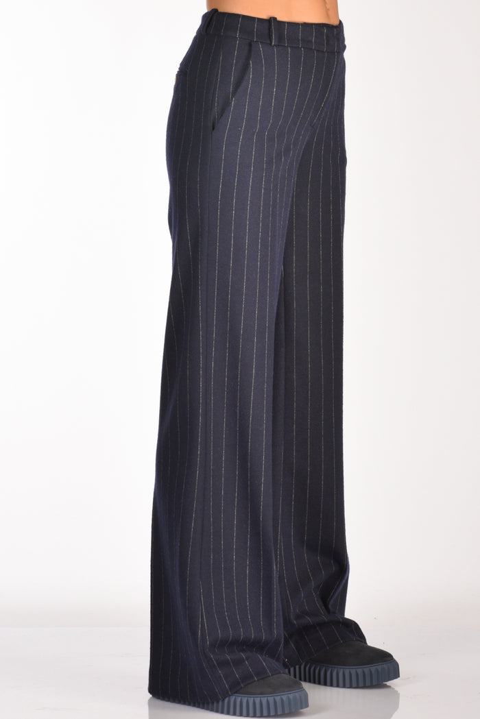 Kiltie Pantalone Andrea Blu Donna - 4