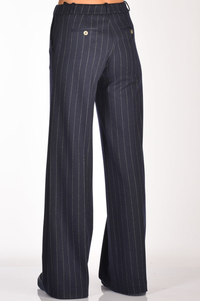 Kiltie Pantalone Andrea Blu Donna - 6