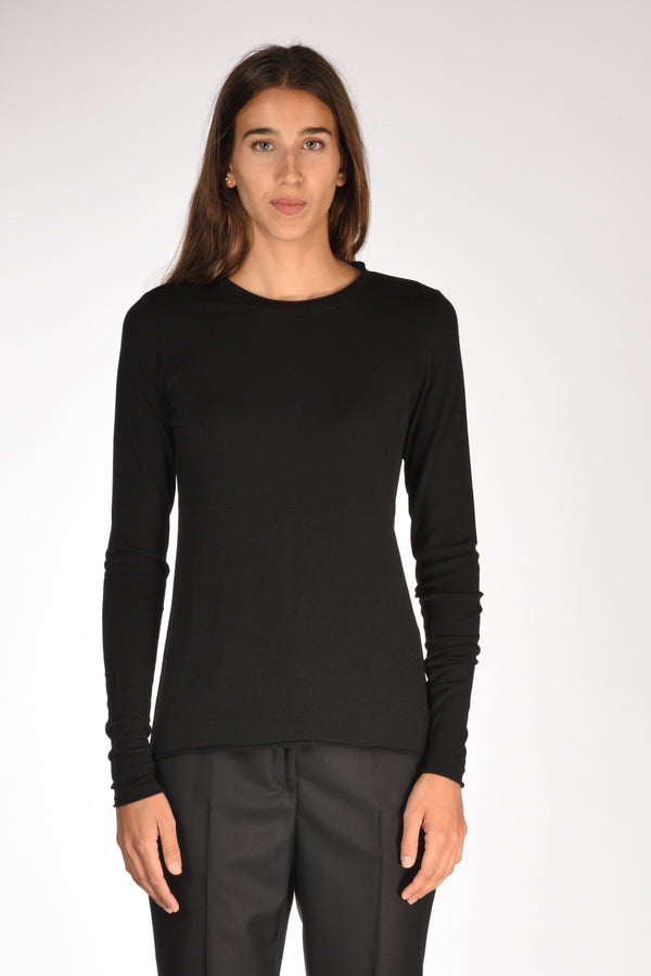 Shirt C Zero Tshirt Maglia Nero Donna-2