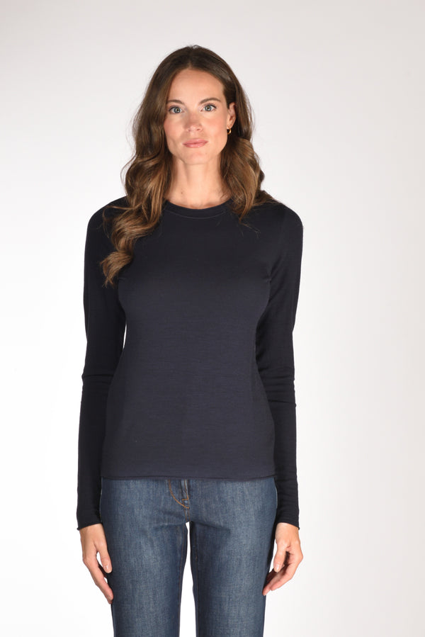 Shirt C Zero Tshirt Maglia Blu Donna-2