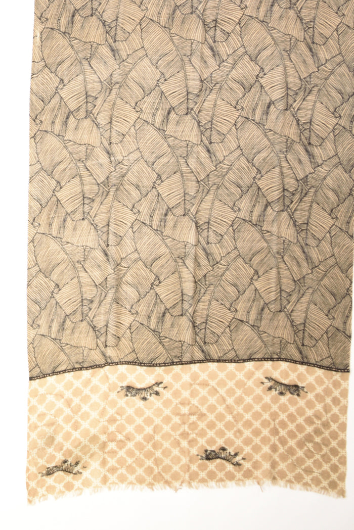 Pyaar Sciarpa Stampata Beige Donna - 4