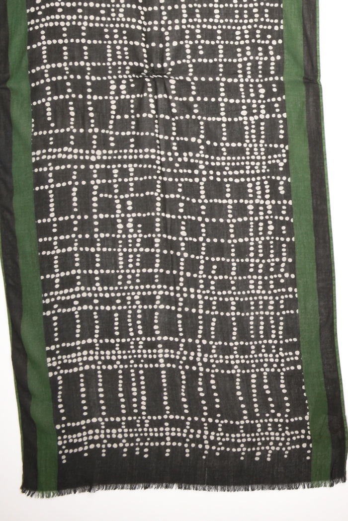 Jaitush Sciarpa Stampata Nero Donna - 4