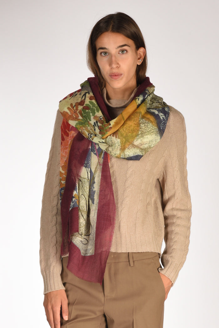 Jaitush Sciarpa Stampata Multicolor Donna - 1