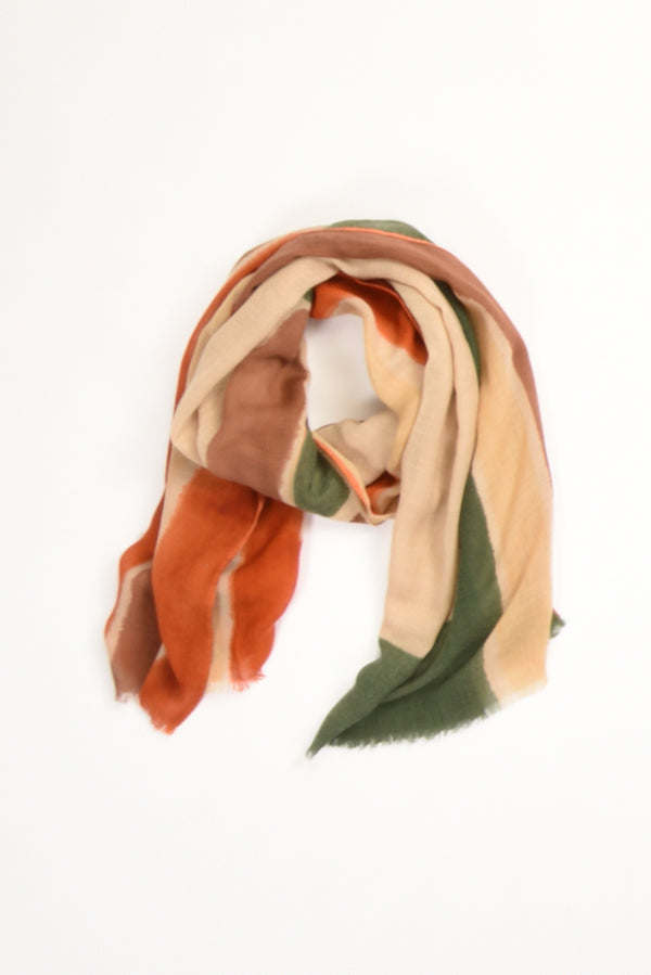 Jaitush Sciarpa Stampata Beige/multicolor Donna-2