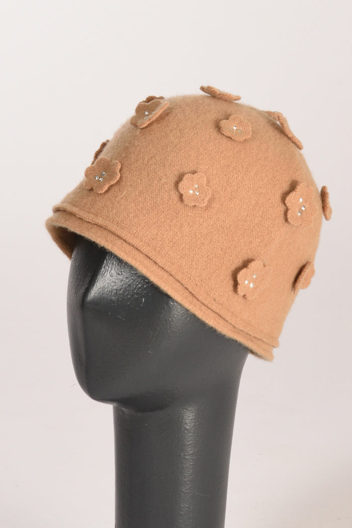 Le Chapeau Cappello Decorato Beige Donna - 2