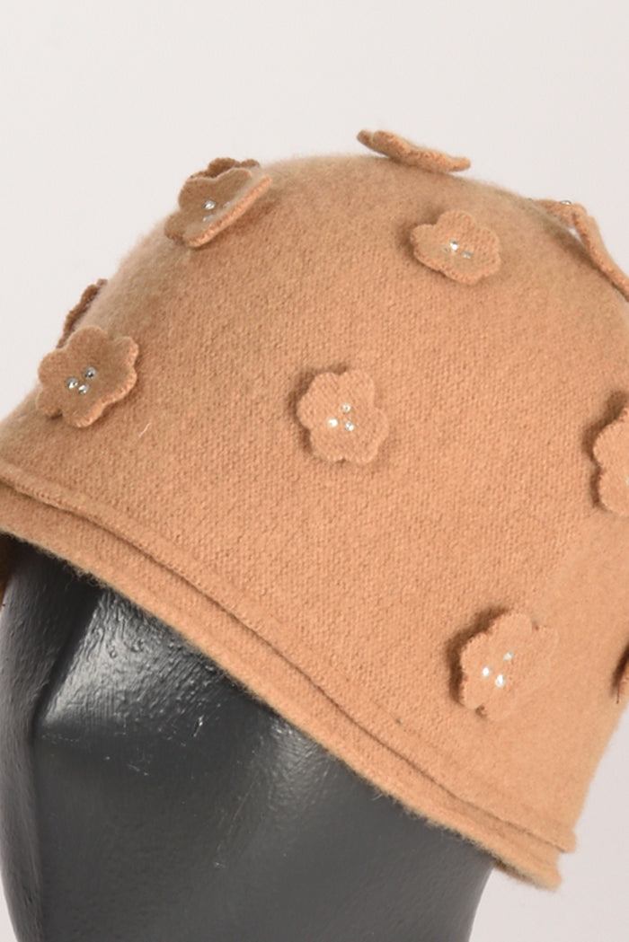 Le Chapeau Cappello Decorato Beige Donna - 3