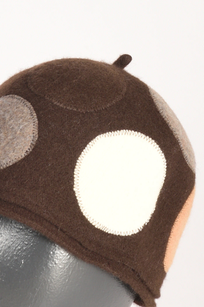 Le Chapeau Cappello Decorato Marrone Donna - 3