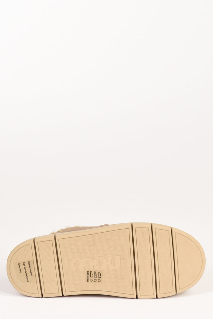 Mou Sabot Beige Grigiato Donna - 5