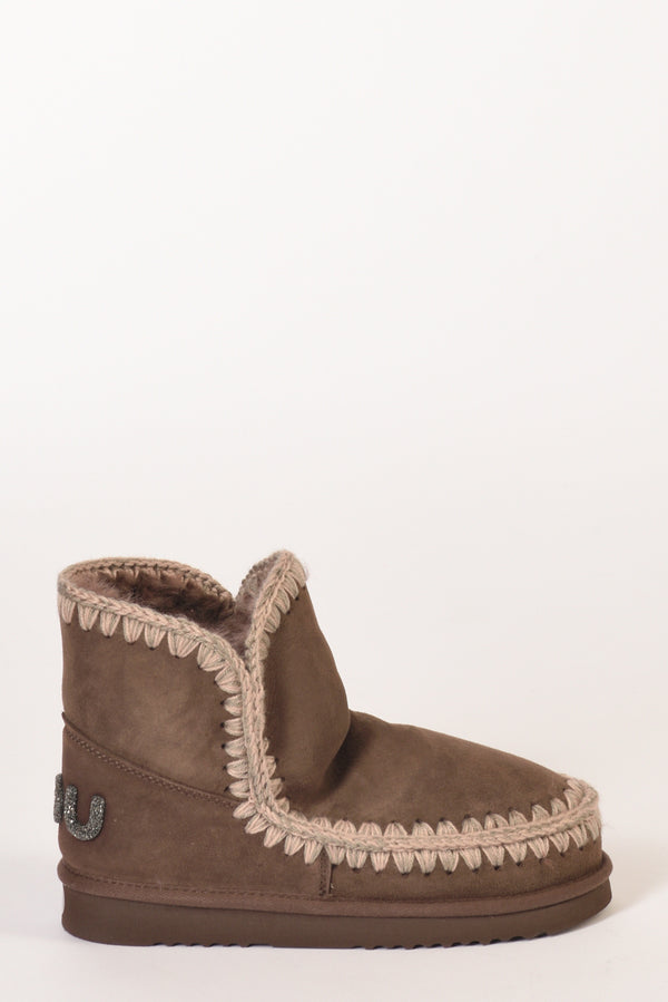 Mou Eskimo Glitter Marrone Donna