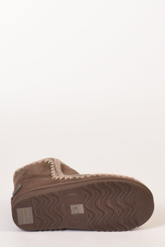Mou Eskimo Glitter Marrone Donna - 6