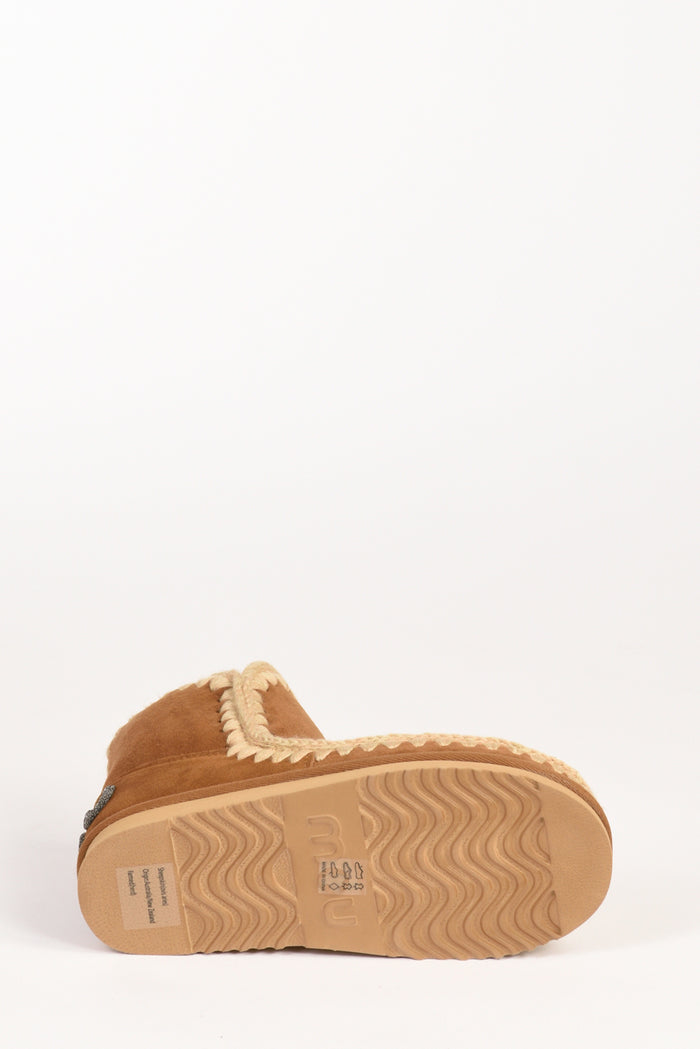Mou Eskimo Glitter Beige Cammello Donna - 5