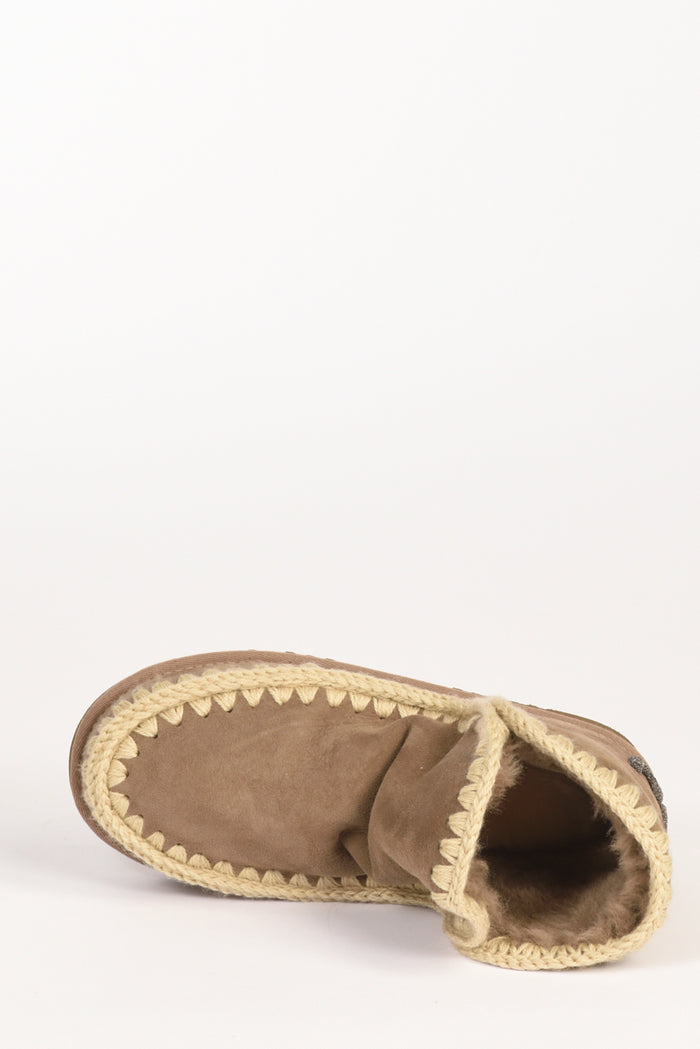 Mou Eskimo Glitter Beige Grigiato Donna - 4