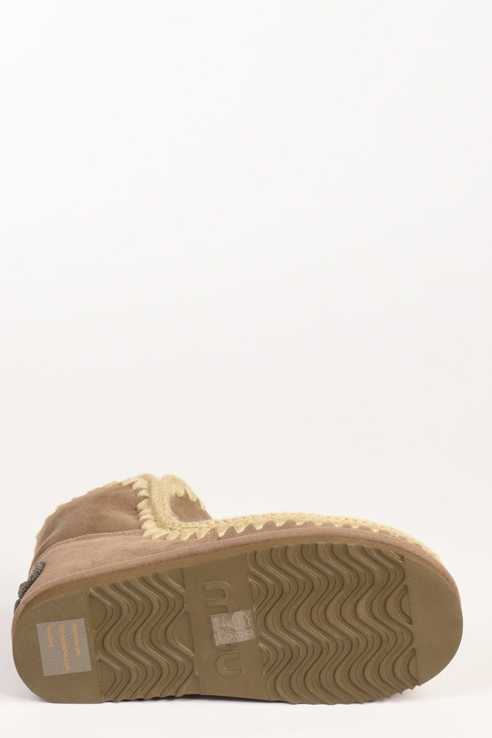 Mou Eskimo Glitter Beige Grigiato Donna - 5