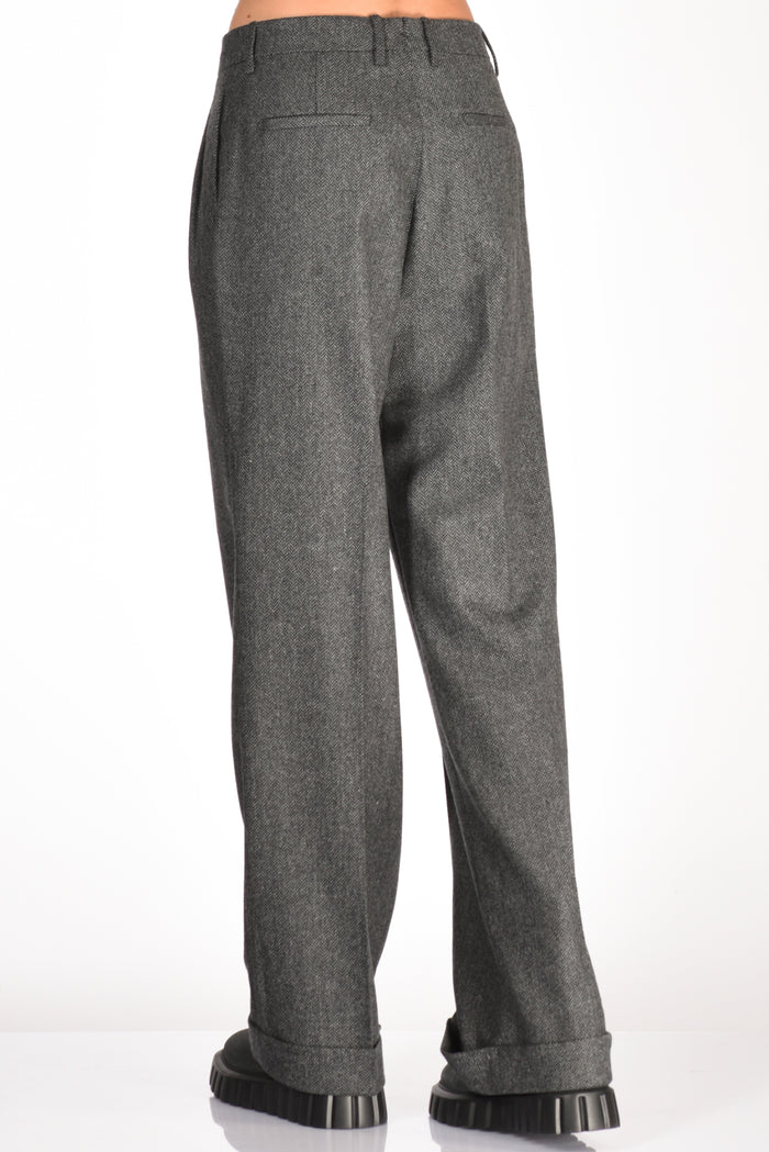 Berwich Pantalone Simona Grigio Donna - 6
