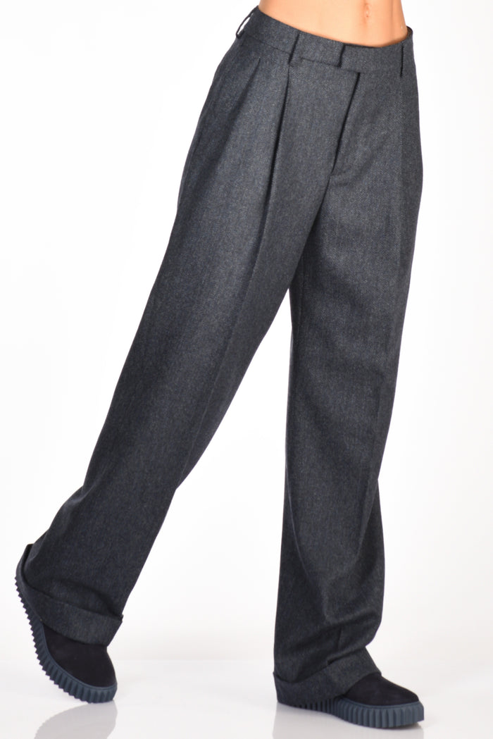 Berwich Pantalone Simona Blu Donna - 1